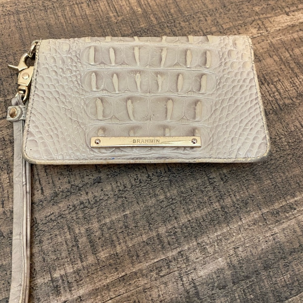 Brahmin Leather Wristlet/Wallet